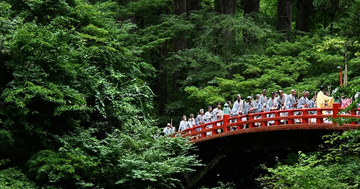 男性132人が7日間の山伏修行へ 山形・羽黒山で「秋の峰入り」