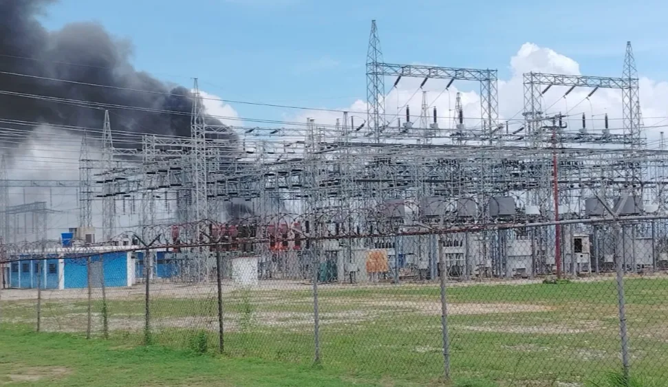 En IMÁGENES: reportan explosión en la subestación eléctrica El Manzano en Barquisimeto