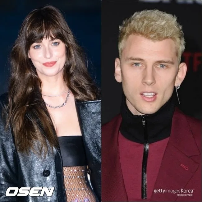MGK、新恋人ダコタ宅で一夜か