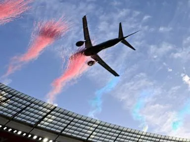Dramatic low flyby by passenger jets over South African stadium sparks safety debate