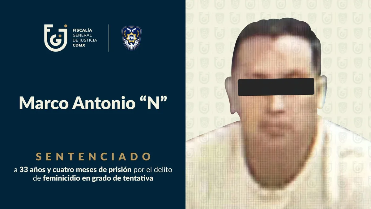Dan más de 30 años de cárcel a un hombre por ser cómplice en ataque con ácido a una mujer en CDMX
