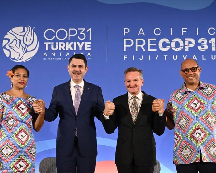 Cop31 host urges wealthy countries to spend ‘much more’ on climate than defence