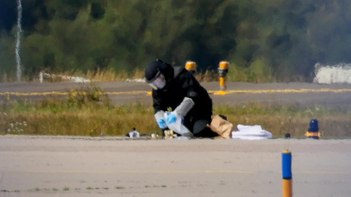 Anschlagsversuch mit Drohnen: "Bekanntes Muster russischer Operationen"