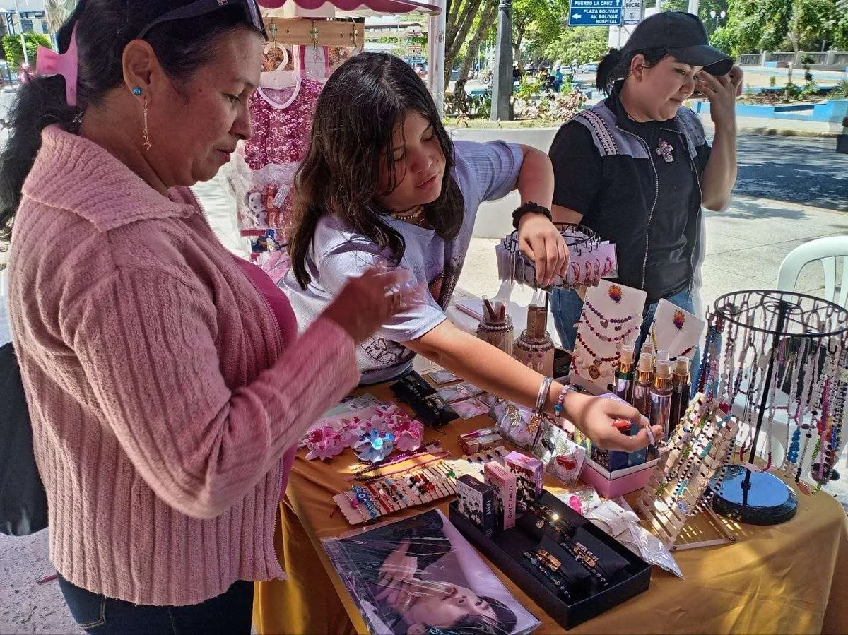 Mujeres emprendedoras participaron en una expoferia en Cumaná