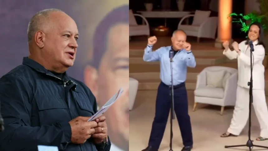VIRAL: Diosdado Cabello reaccionó a video con María Corina Machado bailando ‘Nuestra Canción’, de Elvis Crespo