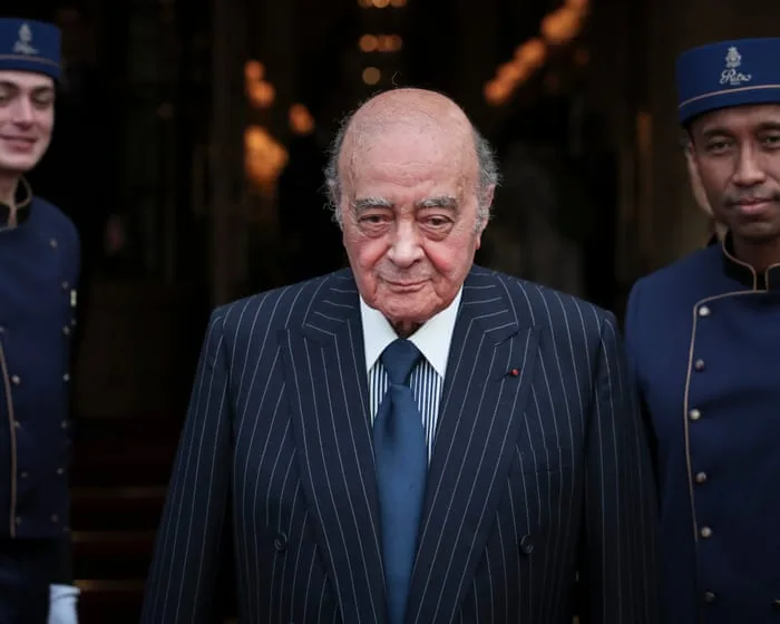 Three years after his death, the Met goes after Mohamed Al Fayed. As for his enablers – well, you can’t rush things, can you? | Marina Hyde