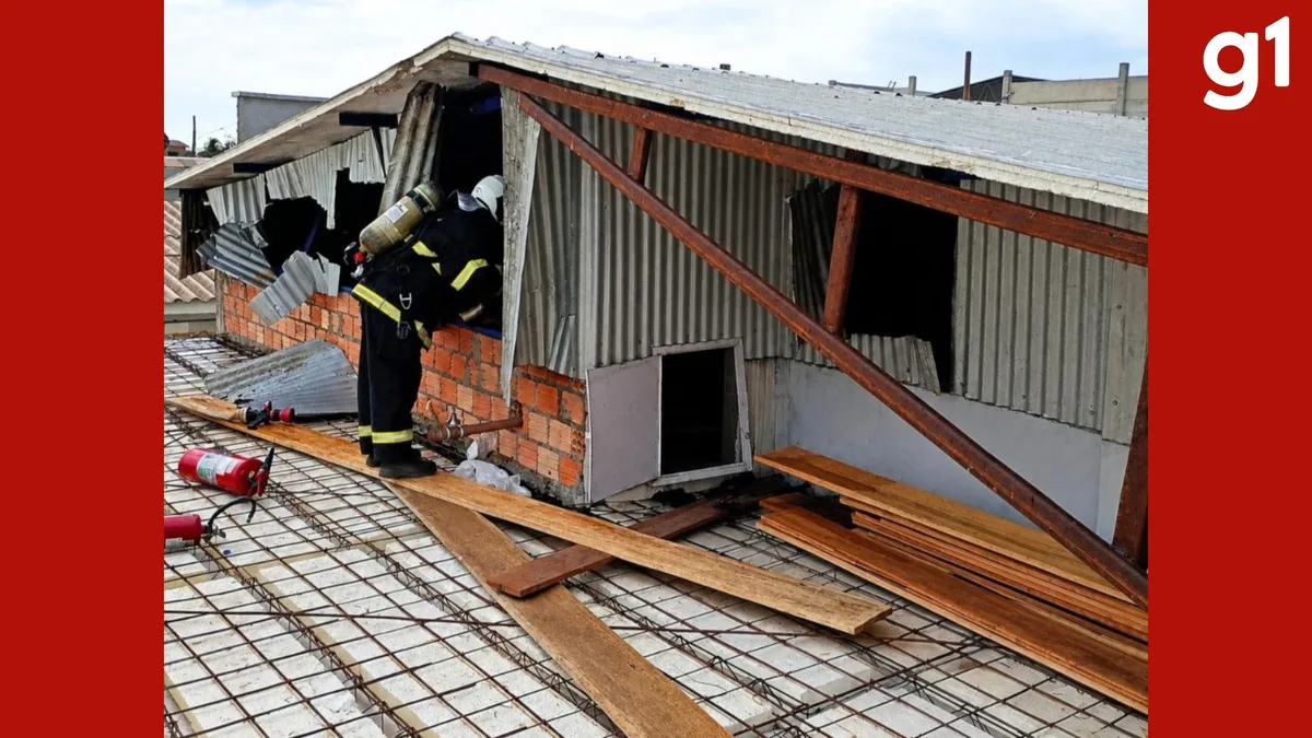 Incêndio atinge telhado de hospital municipal em Guarantã do Norte