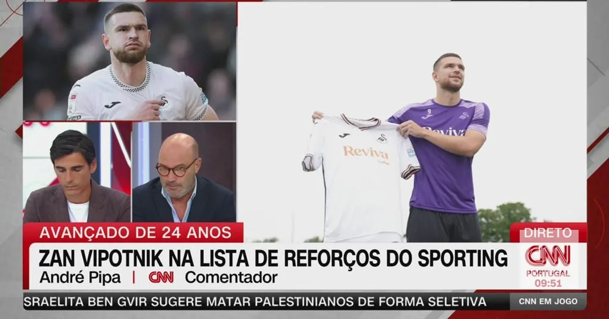 «Vipotnik é um jogador feroz, de remate fácil. Lembra Gyökeres»