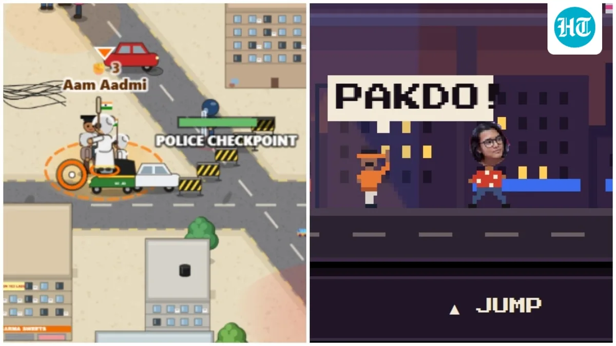 'Bhaag Neha Bhaag, Jantar Mantar Chalo': Delhi protests inspire online games where players take on roles of protesters, cops