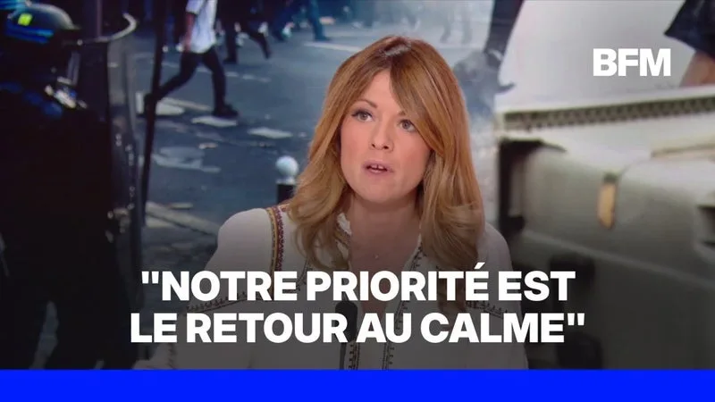 Maud Bregeon, porte-parole du gouvernement, était l'invitée de BFMTV