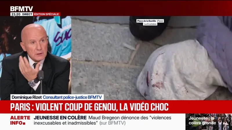 Mobilisation lycéenne à Paris: une enquête administrative diligentée après une violente arrestation