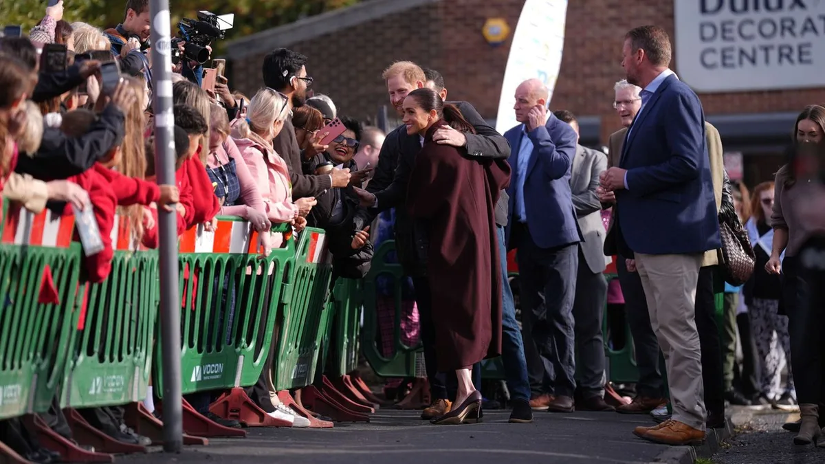Britische Royals: Prinz Harry und Meghan zeigen sich erstmals seit Rückkehr