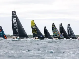 Voile. Les Bretons Paul Loiseau et Victor Le Pape vainqueurs de la première étape de l’Aventura à Lagos
