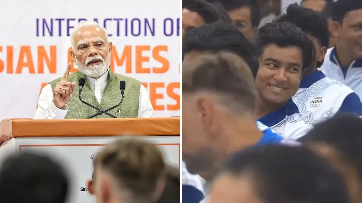 Watch: Vaibhav Sooryavanshi's unmissable reaction after PM Modi's special remark