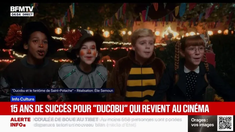 Des bonbons ou un sort ? : le cancre "Ducobu" revient au cinéma pour Halloween