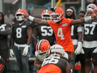 Deshaun Watson starting Browns' exhibition opener at QB, Shedeur Sanders to start next week vs Bills