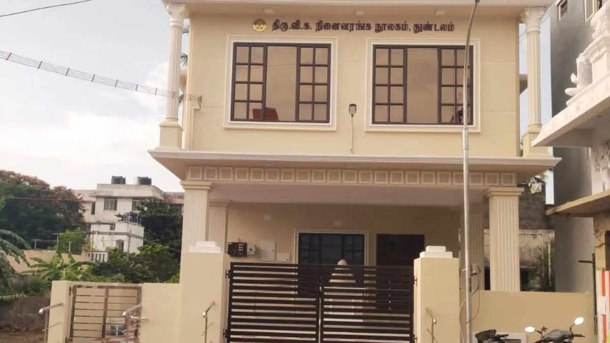 Library constructed in memory of Thiru Vi Ka near Porur remains closed