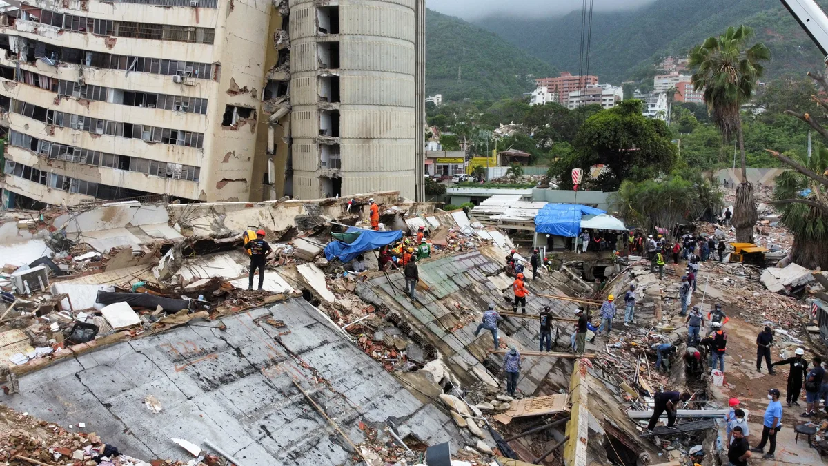 Un nuevo sismo de magnitud 4 se sintió en zona costera afectada por el doble terremoto en Venezuela