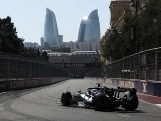 F1. George Russell signe le meilleur temps de la première séance d’essais libres du Grand Prix d’Azerbaïdjan