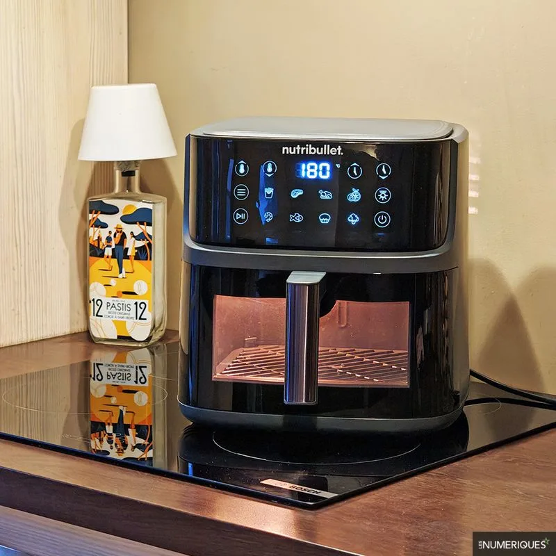 Test Nutribullet Crisplite Vision : la cuisson sous surveillance dans un panier généreux