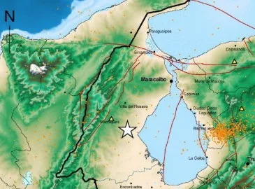 Sismo de magnitud 3.5 al sureste de Machiques