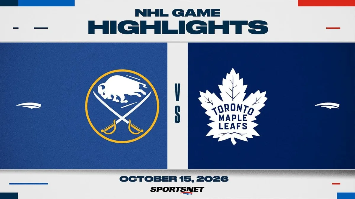 NHL Highlights: Sabres 5, Maple Leafs 4 (OT)