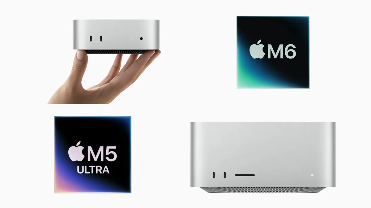 AppleがM6搭載の新型「Mac mini」＆M5 Ultra搭載の新型「Mac Studio」を発表