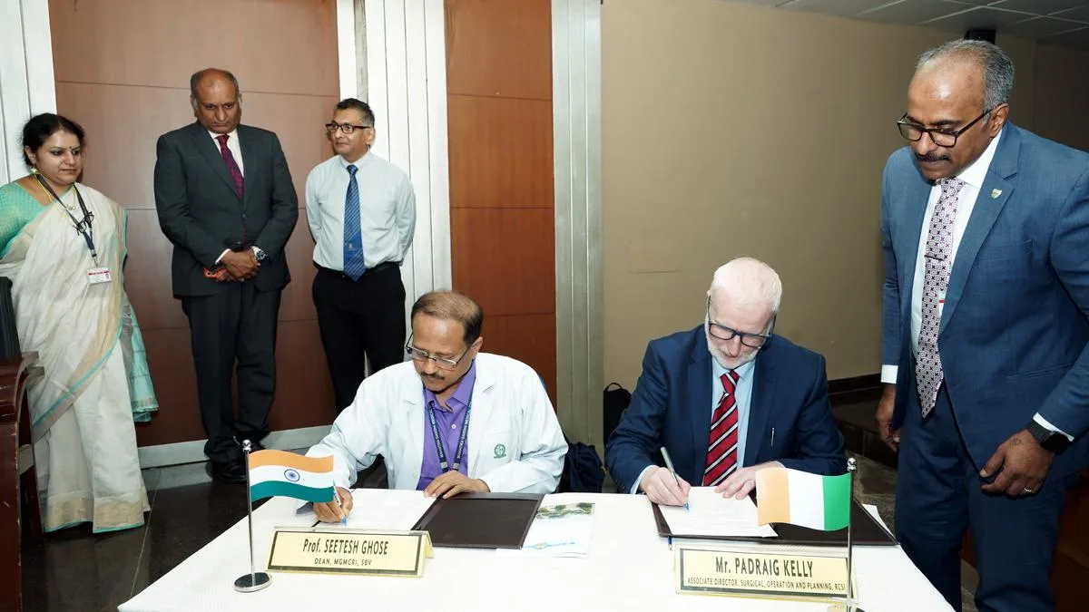 MGMCRI inks pact with Royal College of Surgeons in Ireland