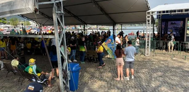 No RJ, Flávio diz querer concluir Angra 3 e explorar petróleo no AM