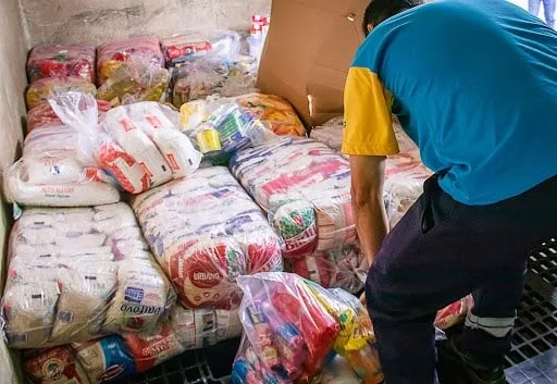 Campanha pretende arrecadar 130 toneladas de alimentos