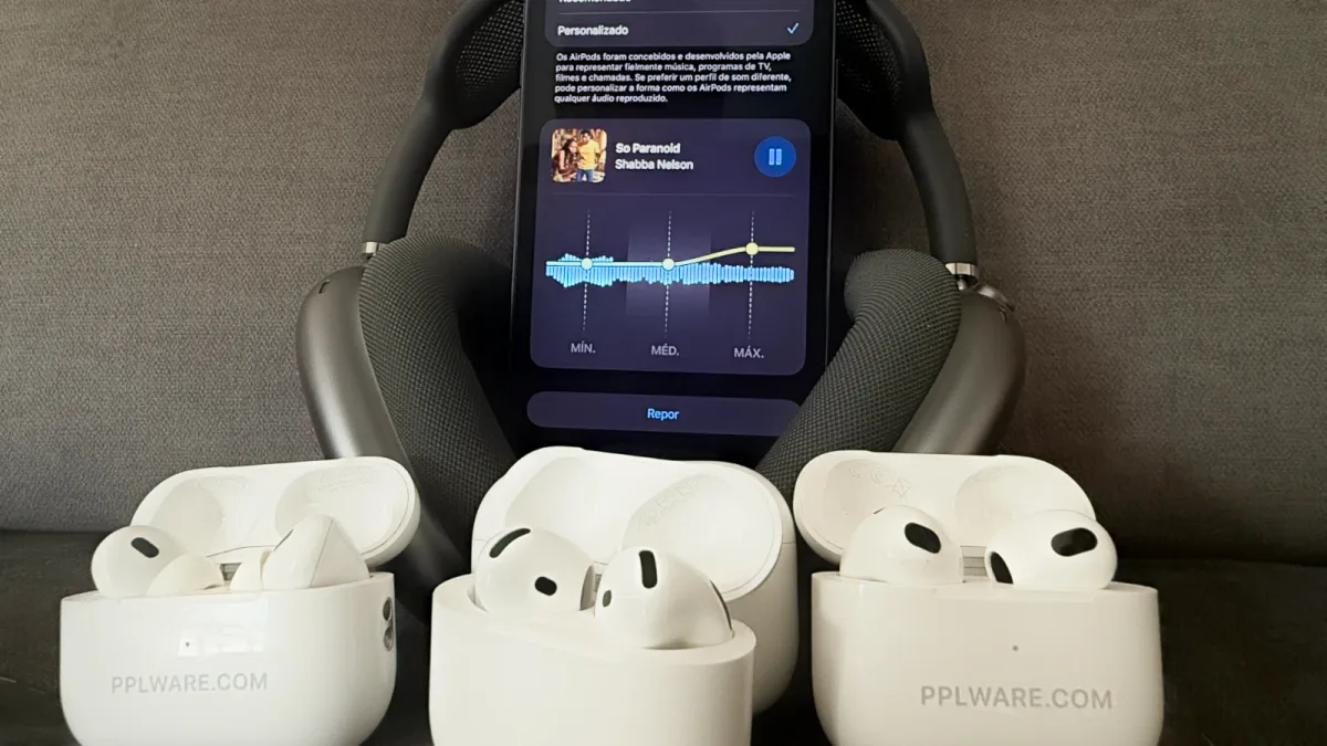 Novo firmware dos AirPods traz equalizador. Veja como ajustar o seu som