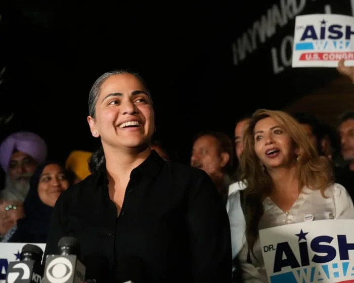 Democrat Aisha Wahab wins California special election to fill Eric Swalwell’s US House seat