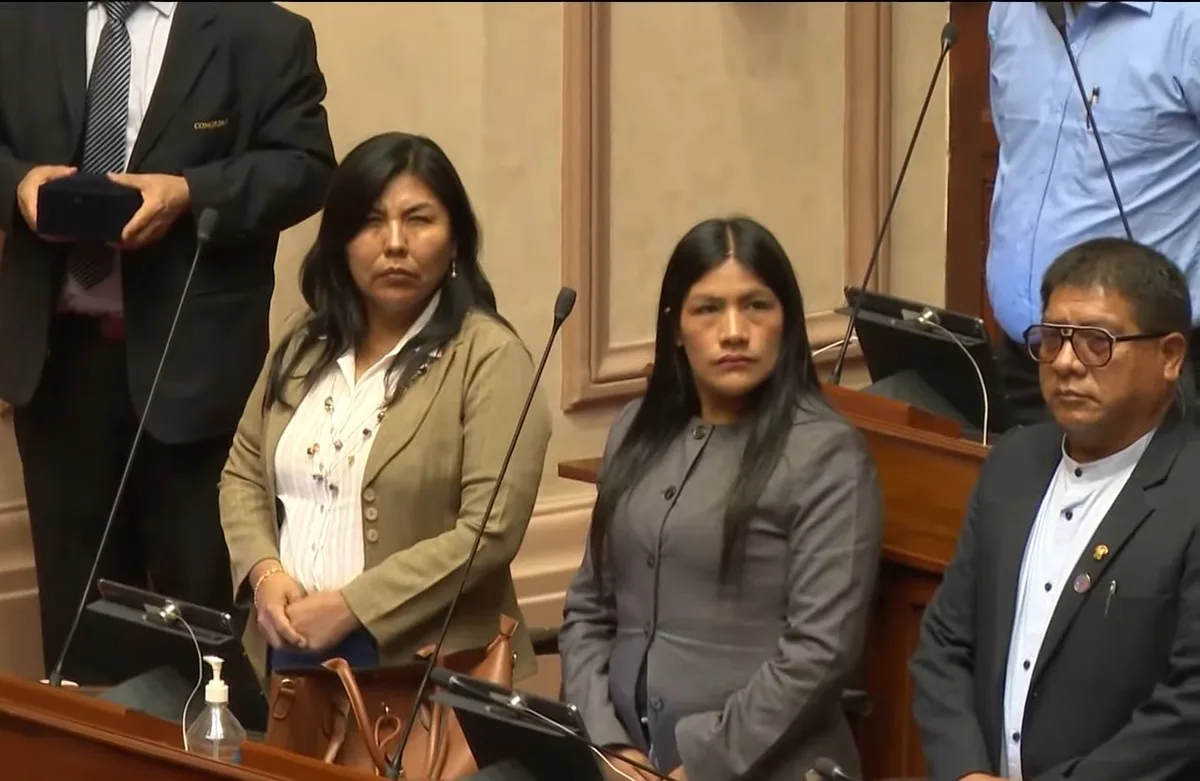 Diputada Catherine Palomino, vinculada a Pedro Castillo y con taller sin licencia, es elegida presidenta de Comisión de Justicia