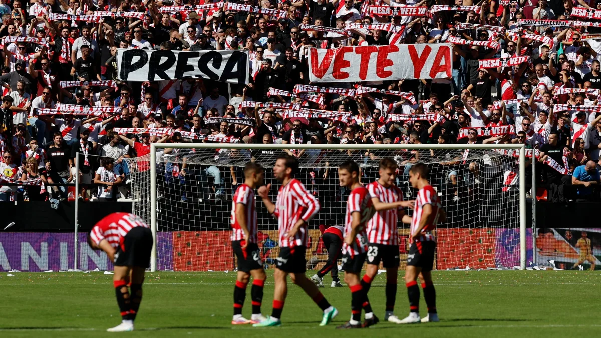 Rayo Vallecano: „Niemand wird uns von hier wegbekommen, nicht einmal Gott“