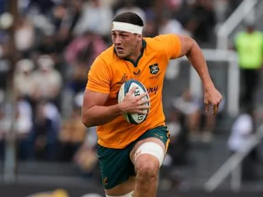 Australia leads from start to finish to beat Argentina 27-21 in the 1st rugby test