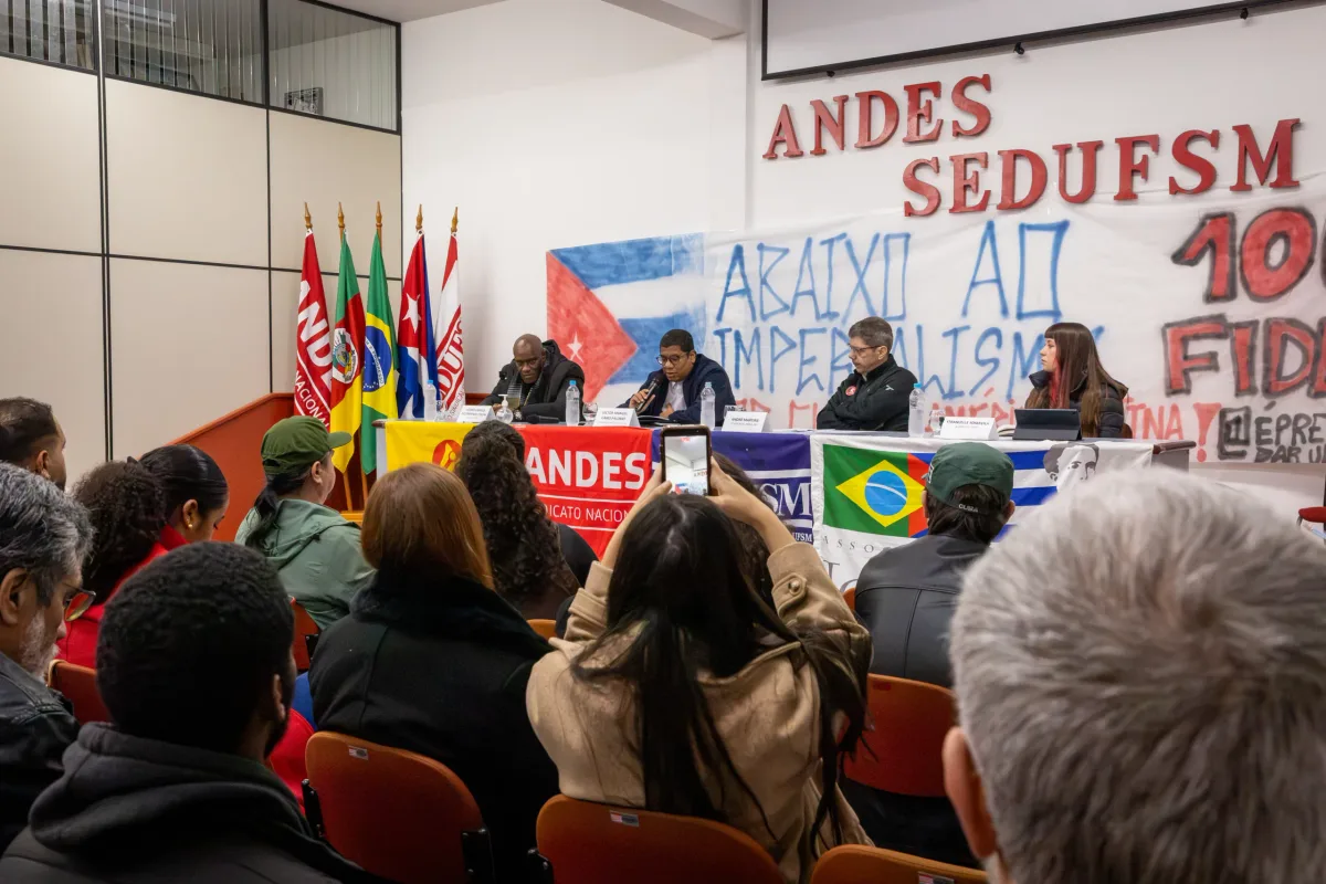 Centenário de Fidel Castro leva a Santa Maria (RS) debate sobre soberania e resistência