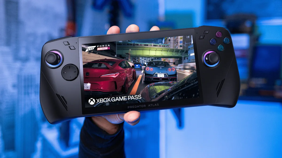 Acer's Predator Atlas 7 is the brand's smaller handheld gaming flagship model