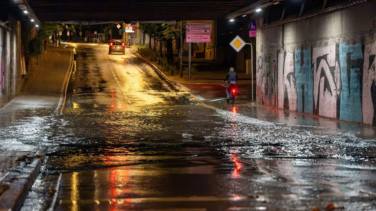 Unwetterschäden: Unwetter in Thüringen: Schwere Schäden und ein Toter