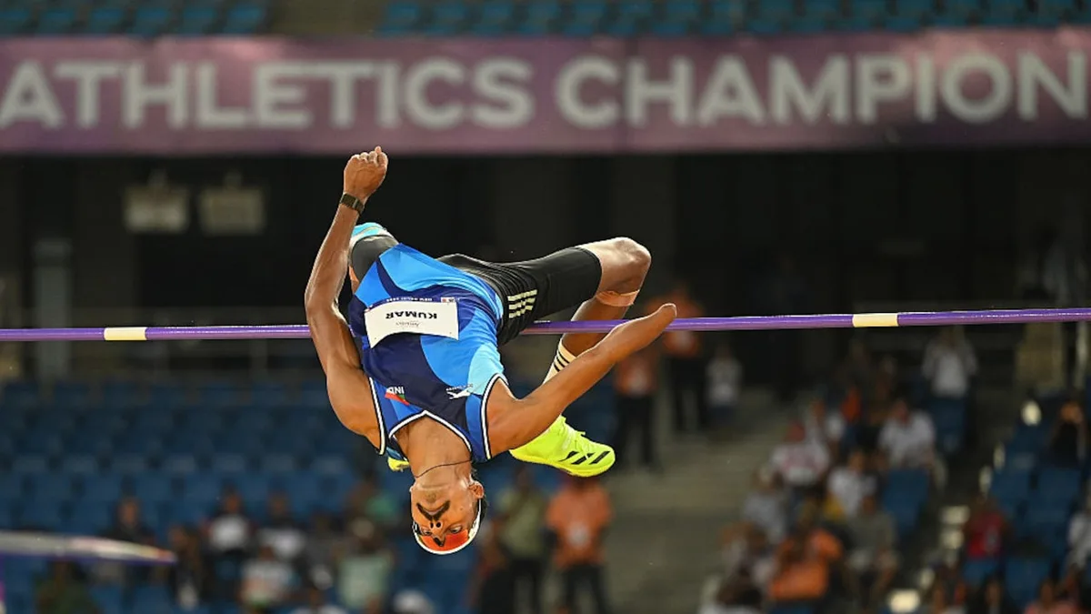 Nishad Kumar Wins Gold In Men's Long Jump T47 Event At Asian Para Games