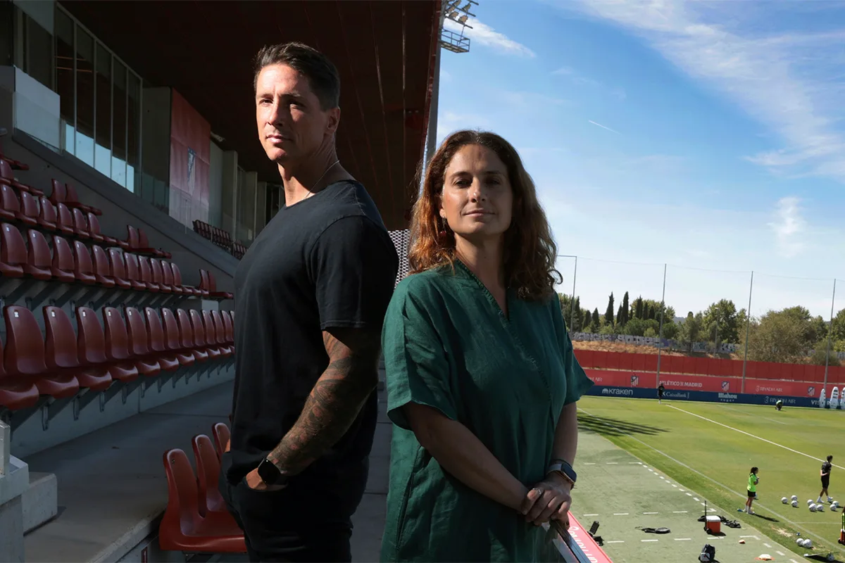 El ex futbolista Fernando Torres a la neurocientífica Nazareth Castellanos: "El deporte es salud, pero el deporte de alta competición es lo contrario"