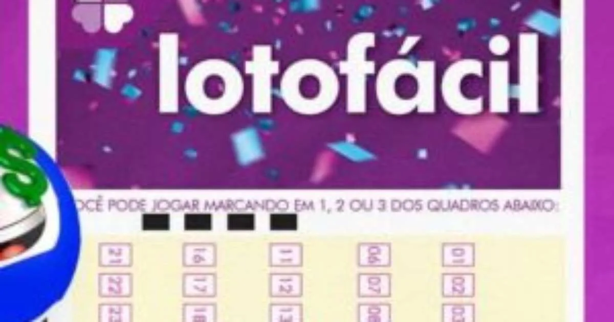 Resultado da Lotofácil 3768 acumula nesta sexta-feira e estimativa de prêmio atinge R$ 5 milhões