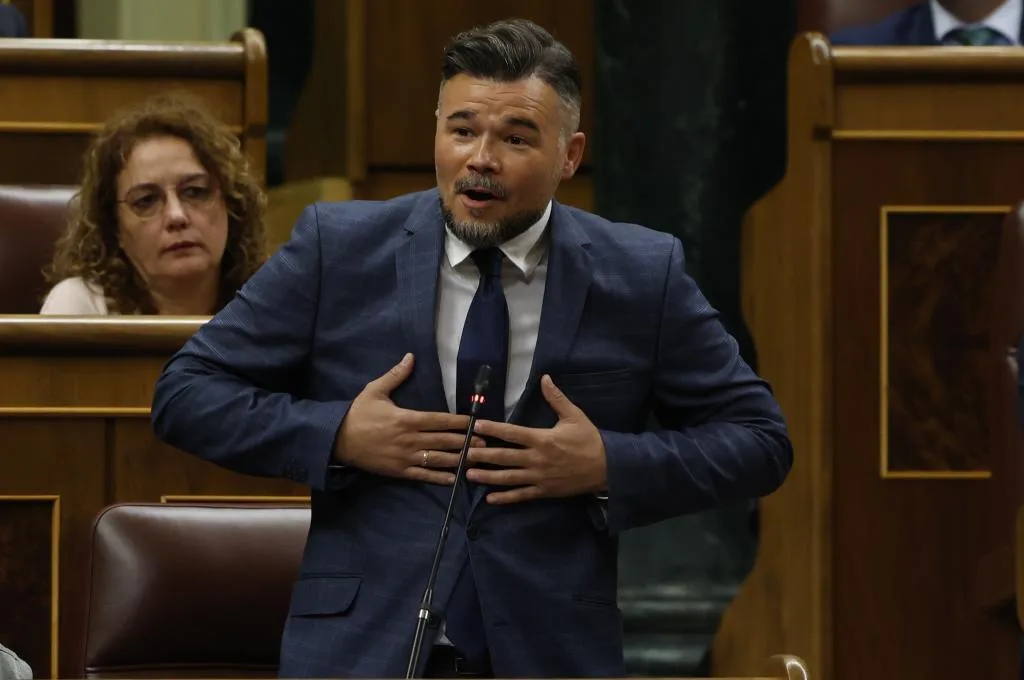 Rufián se disculpa por no lograr una candidatura unitaria de la izquierda: "He fracasado"