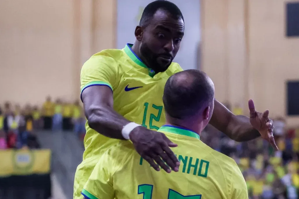 Com goleada sobre o Afeganistão, Brasil conquista tricampeonato da Copa das Nações de Futsal