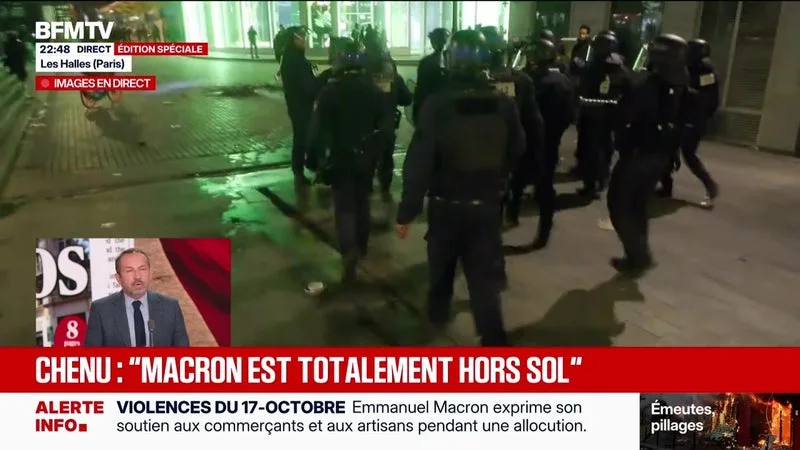 Chenu : "le gouvernement a perdu le contrôle" - 18/10