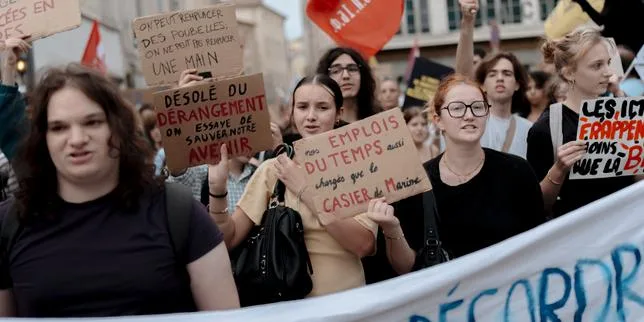 Mouvement des lycéens : 7 graphiques pour mesurer l’état de l’école
