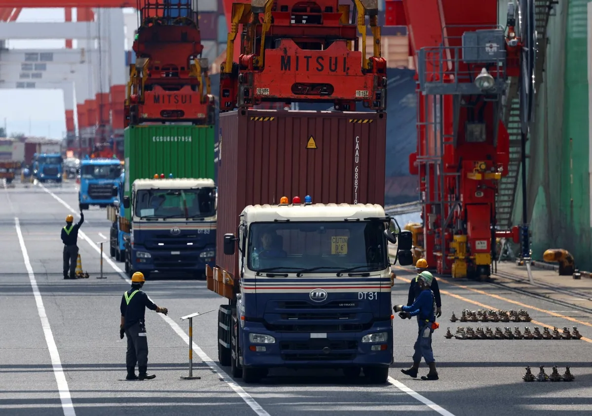 Japanese economic report cites need to closely monitor impact of natural disasters