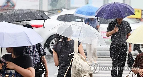 월요일까지 전국에 강한 비…충남권 최대 200㎜ 넘는 폭우