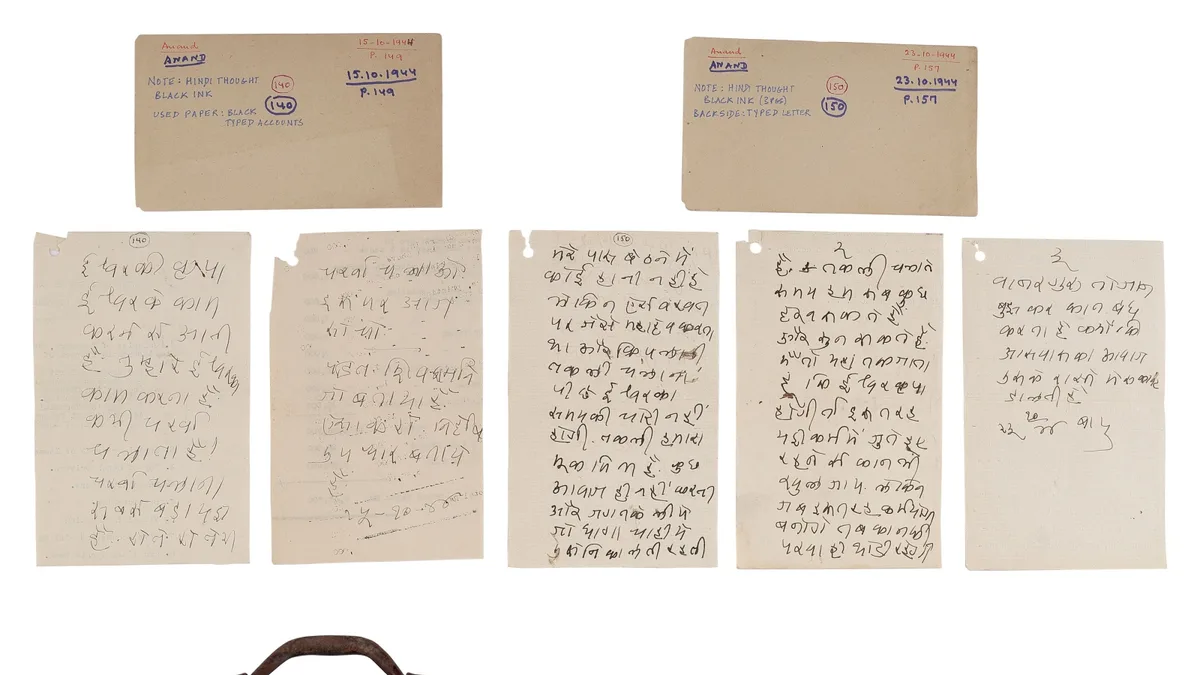 Gandhi’s set of daily reflections fetches Rs 16.2 crore at auction