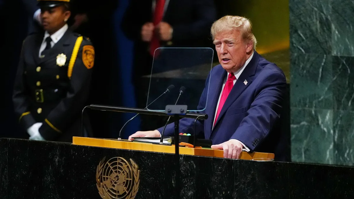 Trump bei UN-Vollversammlung: Mehr Staatsmann und weniger Konfrontation