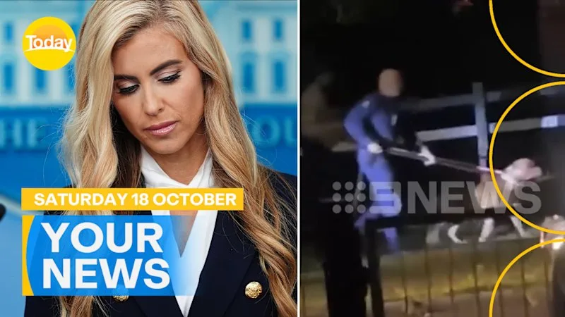 Donald Trump's Press Secretary fired; Man mauled by dogs in Brisbane's north